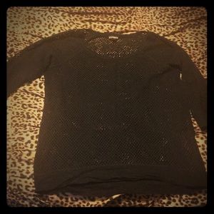 Net 3 quarter sleeve shirt